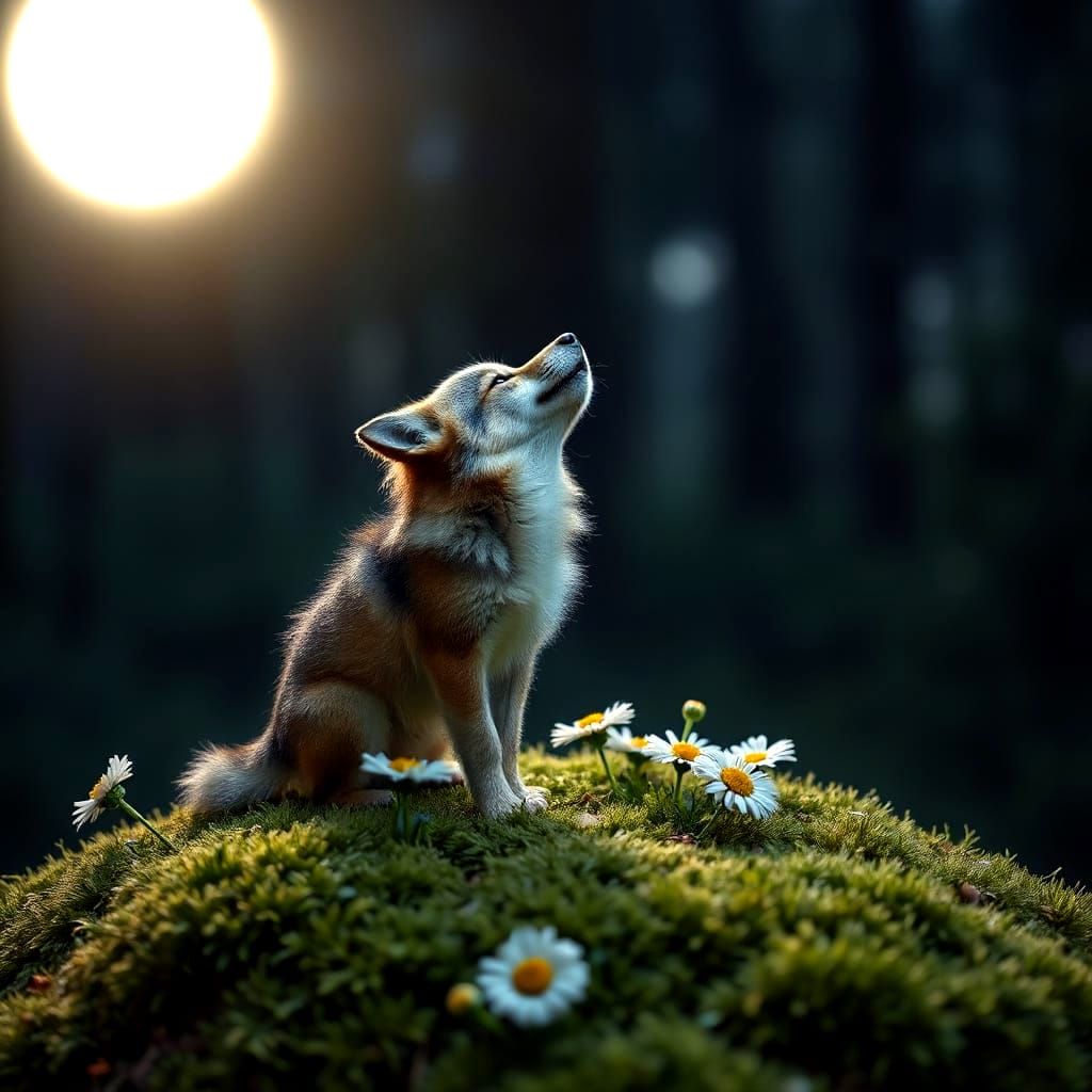 tiny wolf  by @Entdecker