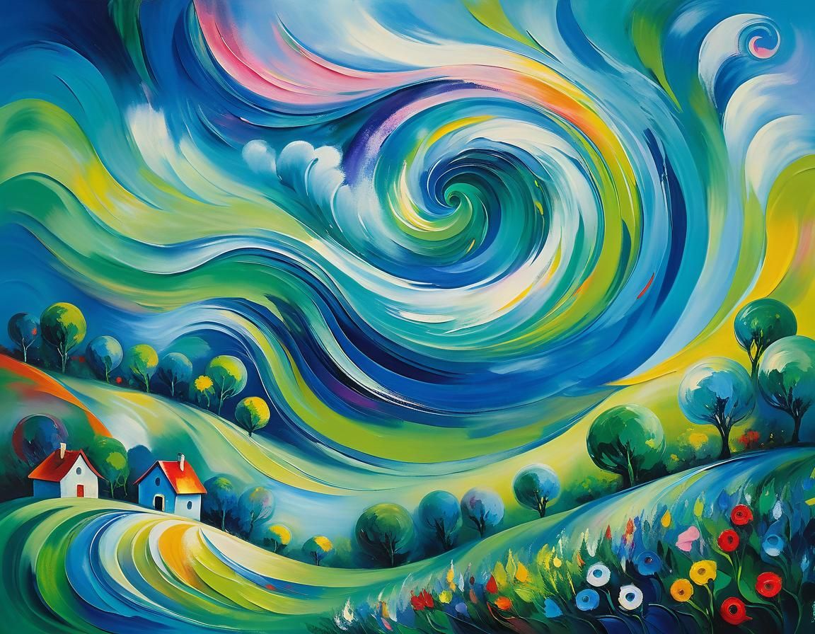 Surreal Wind  by @Declo Dee