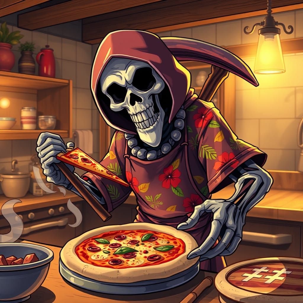Every slice comes with a side of eternal rest