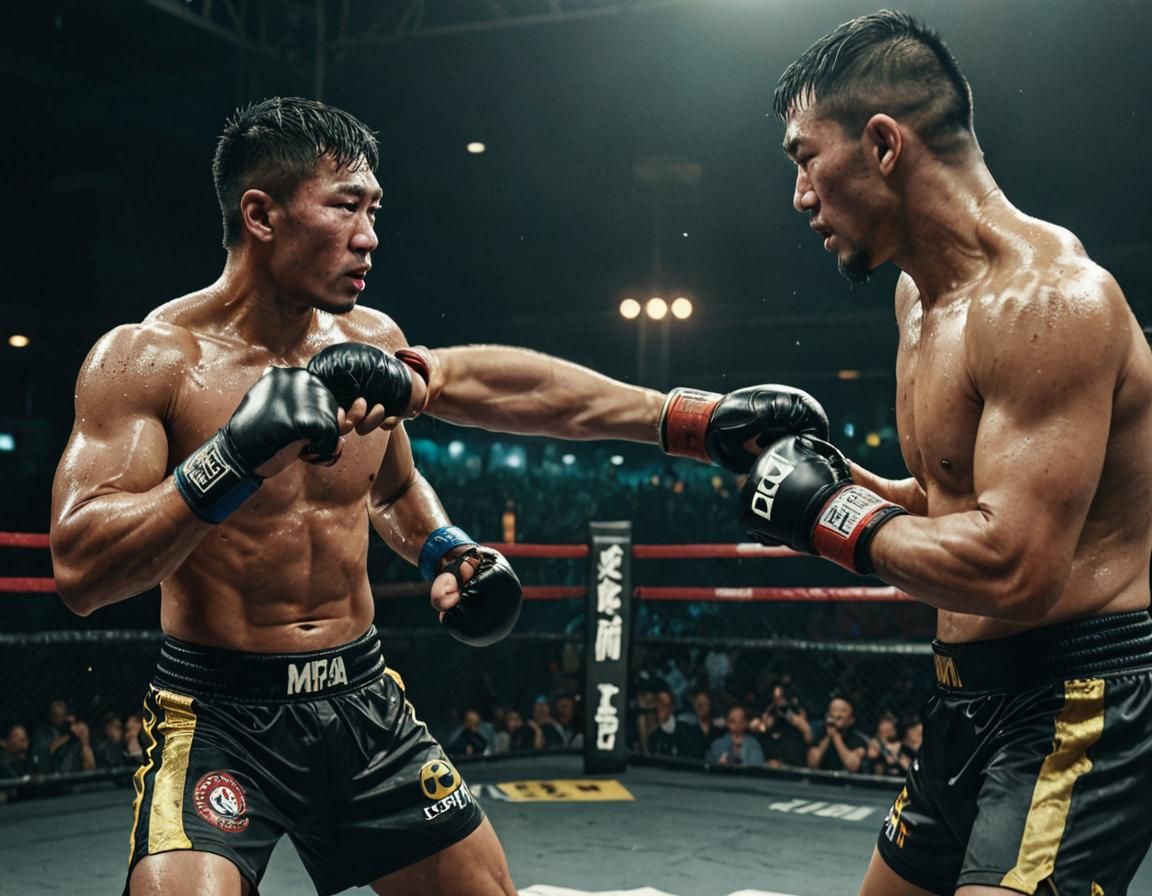 Asian MMA with twisted hands in my dream. or did i just run ...