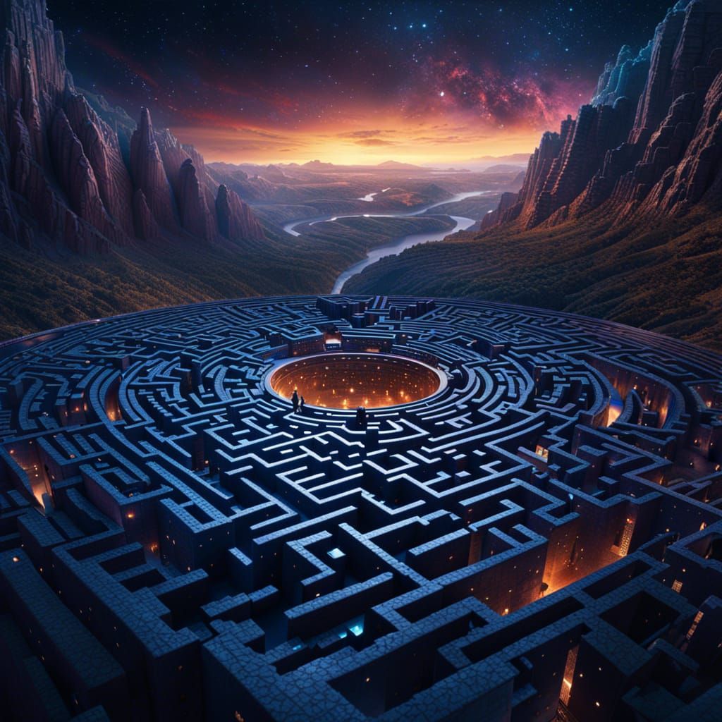 The Maze  by @possom2009