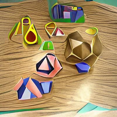 Shape Prompt Series 1, Seed 0