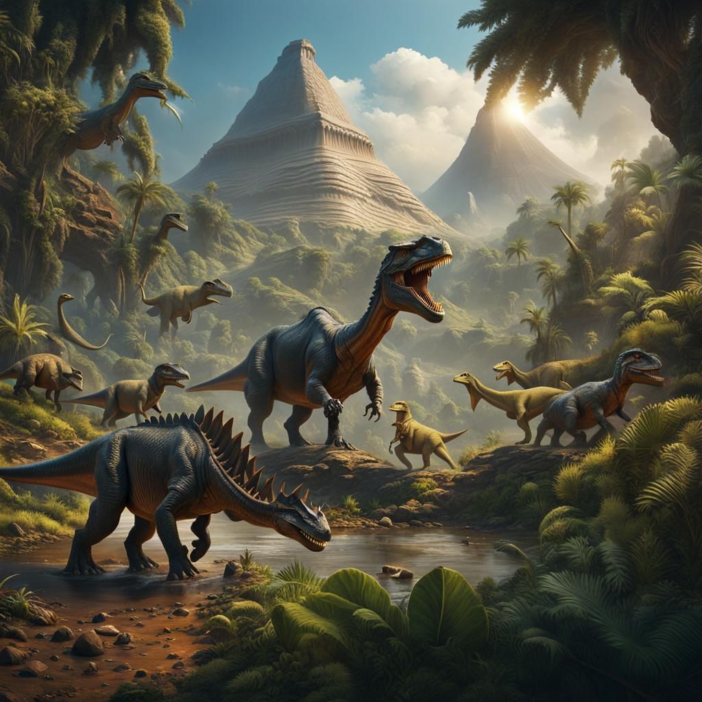 Prehistoric - AI Generated Artwork - NightCafe Creator