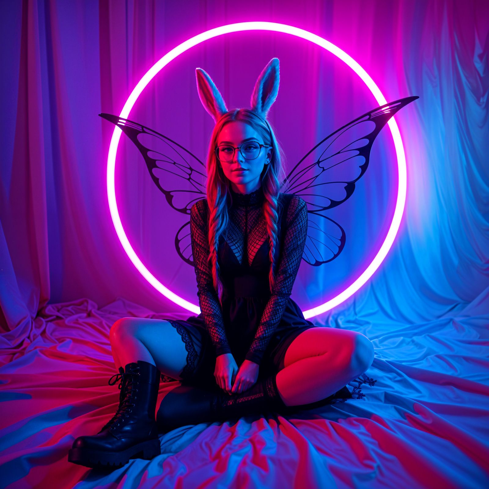 Fairy Bunny Cosplayer