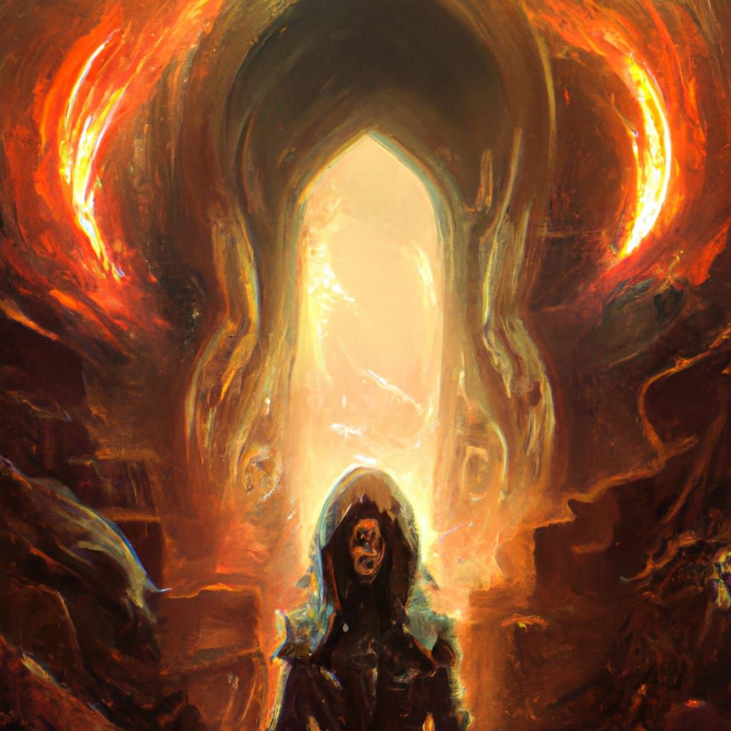 The entrance to Hell