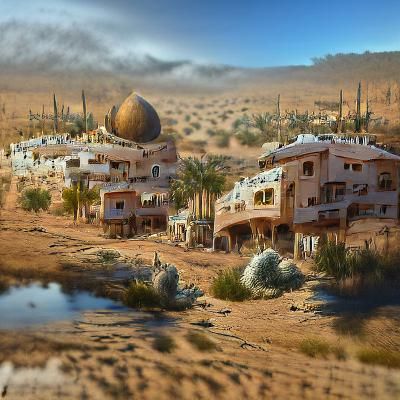 Living in a desert world