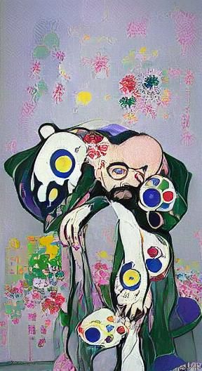 Artwork by Takashi Murakami