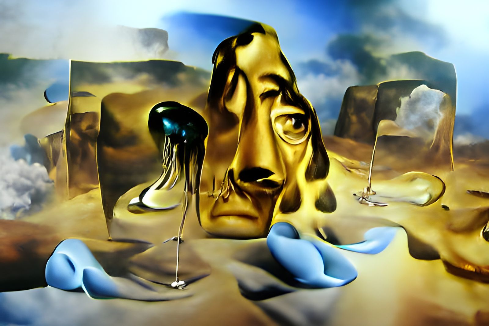 Tribute to Dali AI Generated Artwork NightCafe Creator