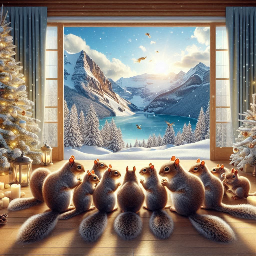 The Squirrel Adventures - Family Meeting!!