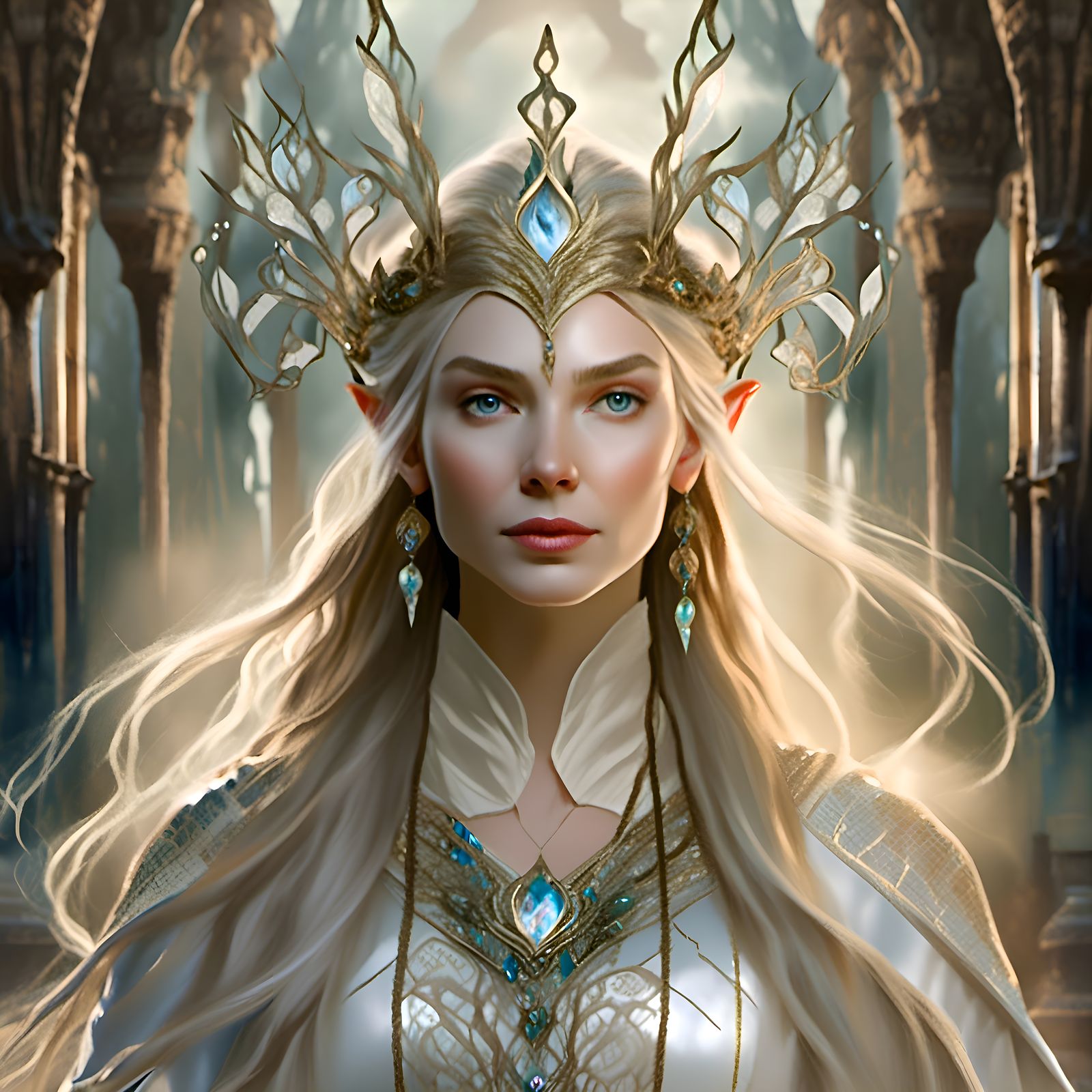 Galadriel - AI Generated Artwork - NightCafe Creator