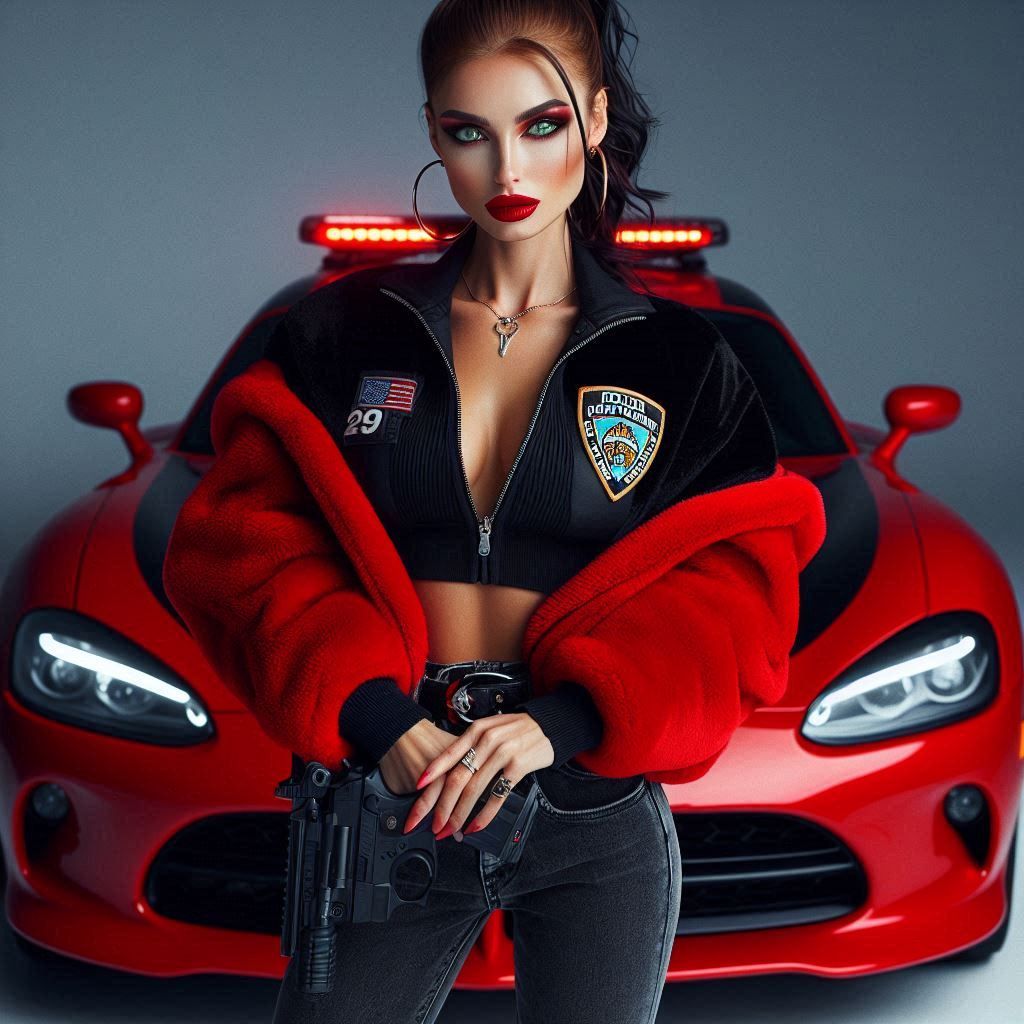 a beautiful woman with green eyes red lipstick and her hair ...