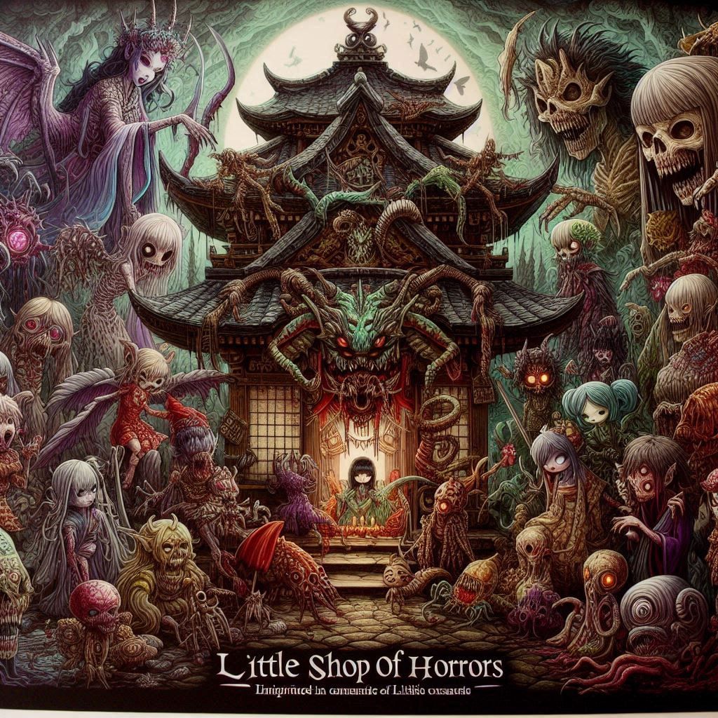 "Little Shop of Horrors" & "Big Trouble in Little China" Gone Astray & Run Amok, Graveyards, Shrines, Horror, Evil, Evil Incarnate, Death In...