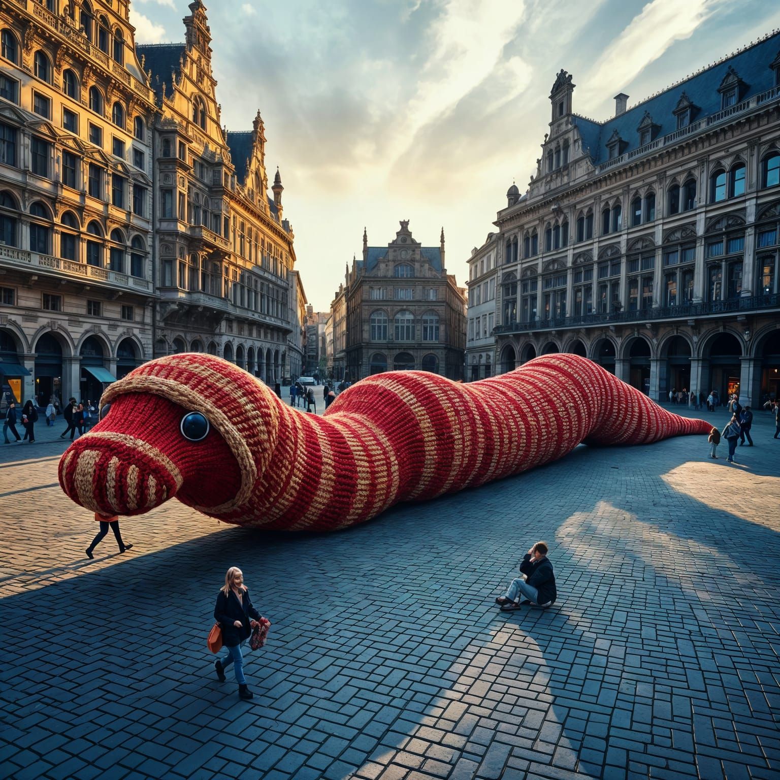 Serpent and the City  by @viisipuu