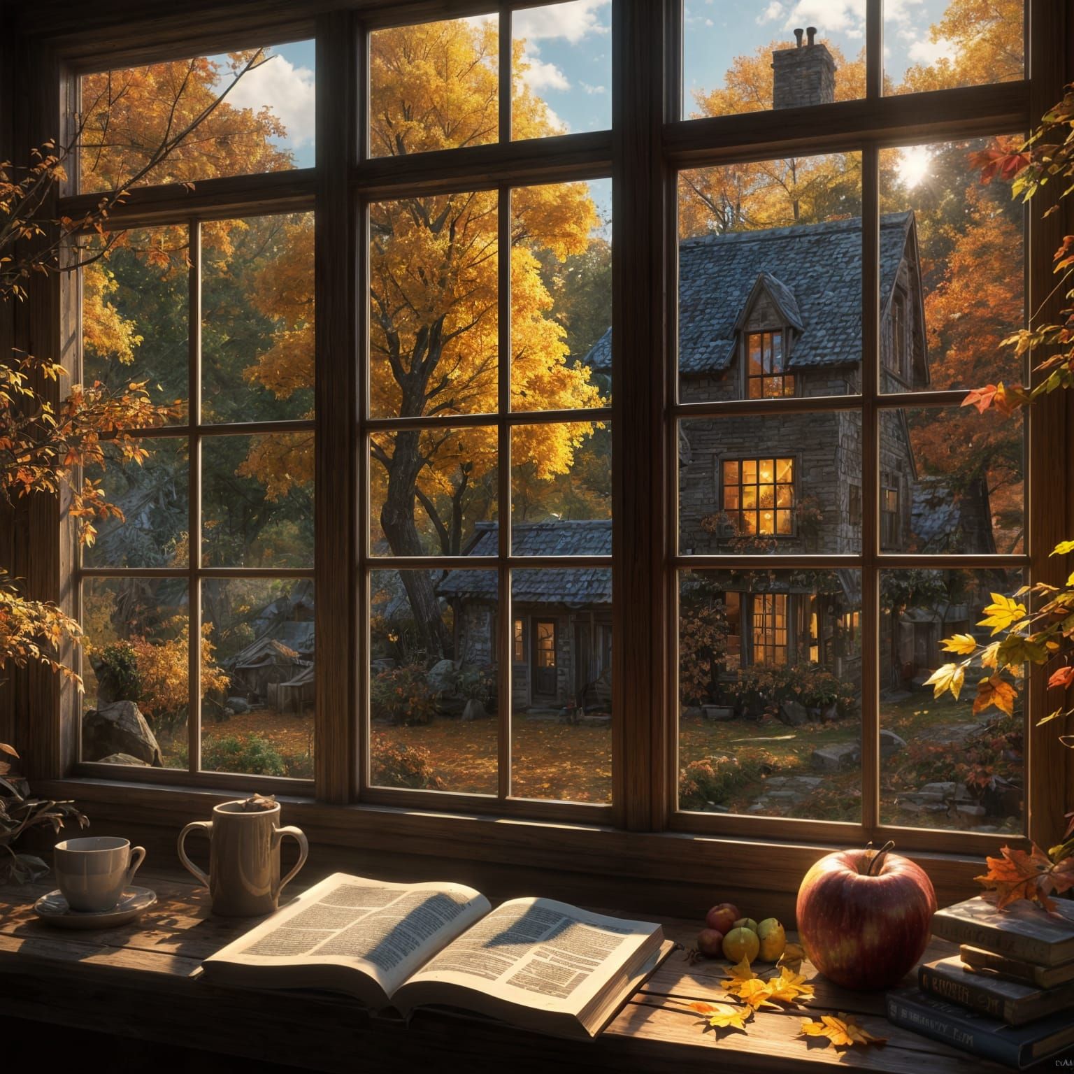 Fall foliage views  by @Accidentalrage