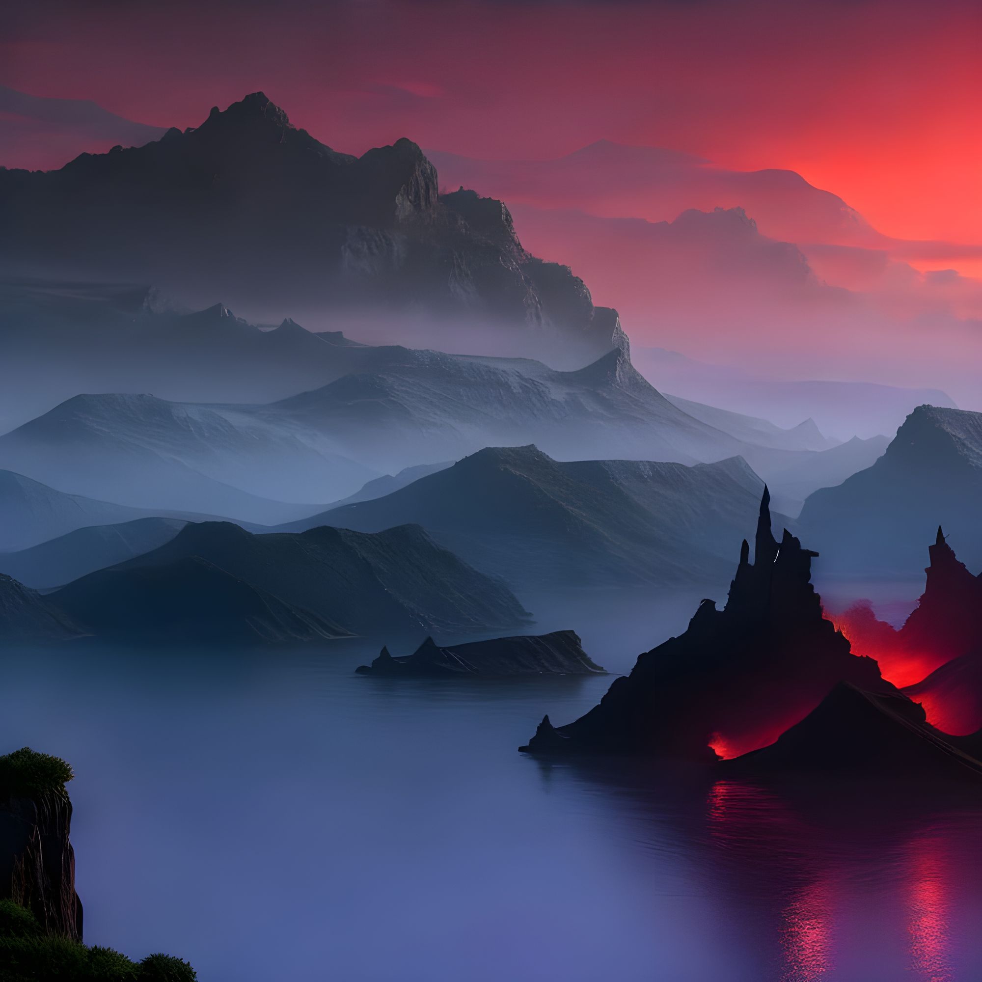 The Lands of Arcadia r/nightcafe