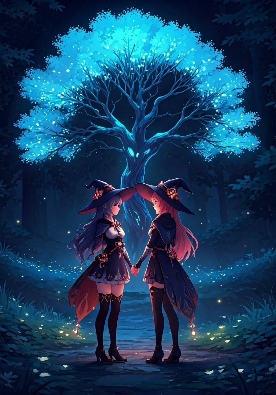 Meeting under the Witch's Tree