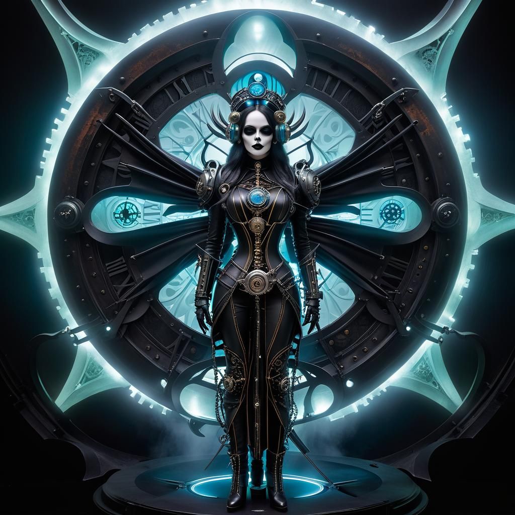 Heavy Metal Steampunk Cyber Goth