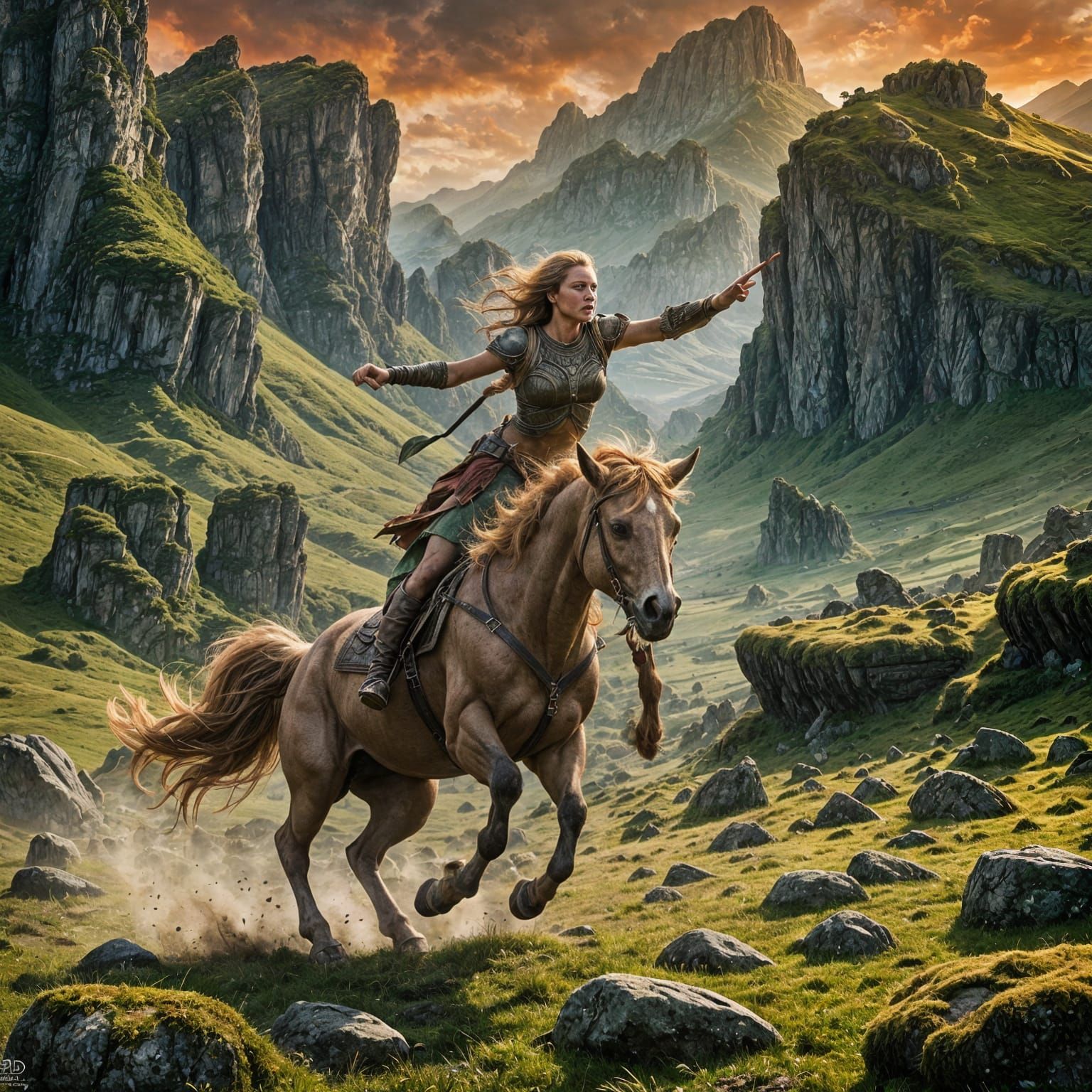 The centaur warrior