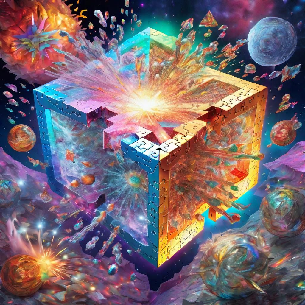 Puzzle chaos   by @Petra