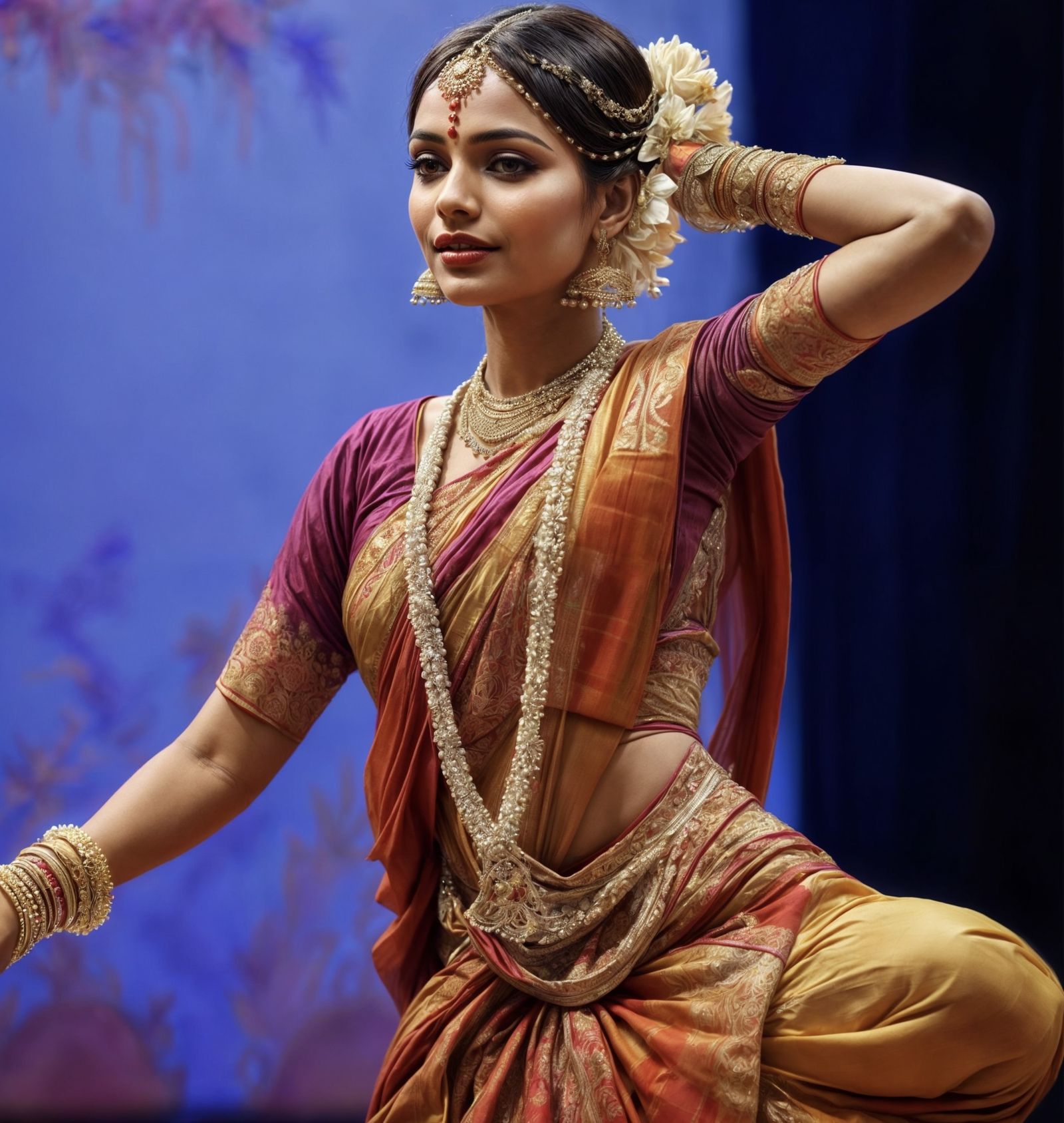 A Classical Indian Dancer