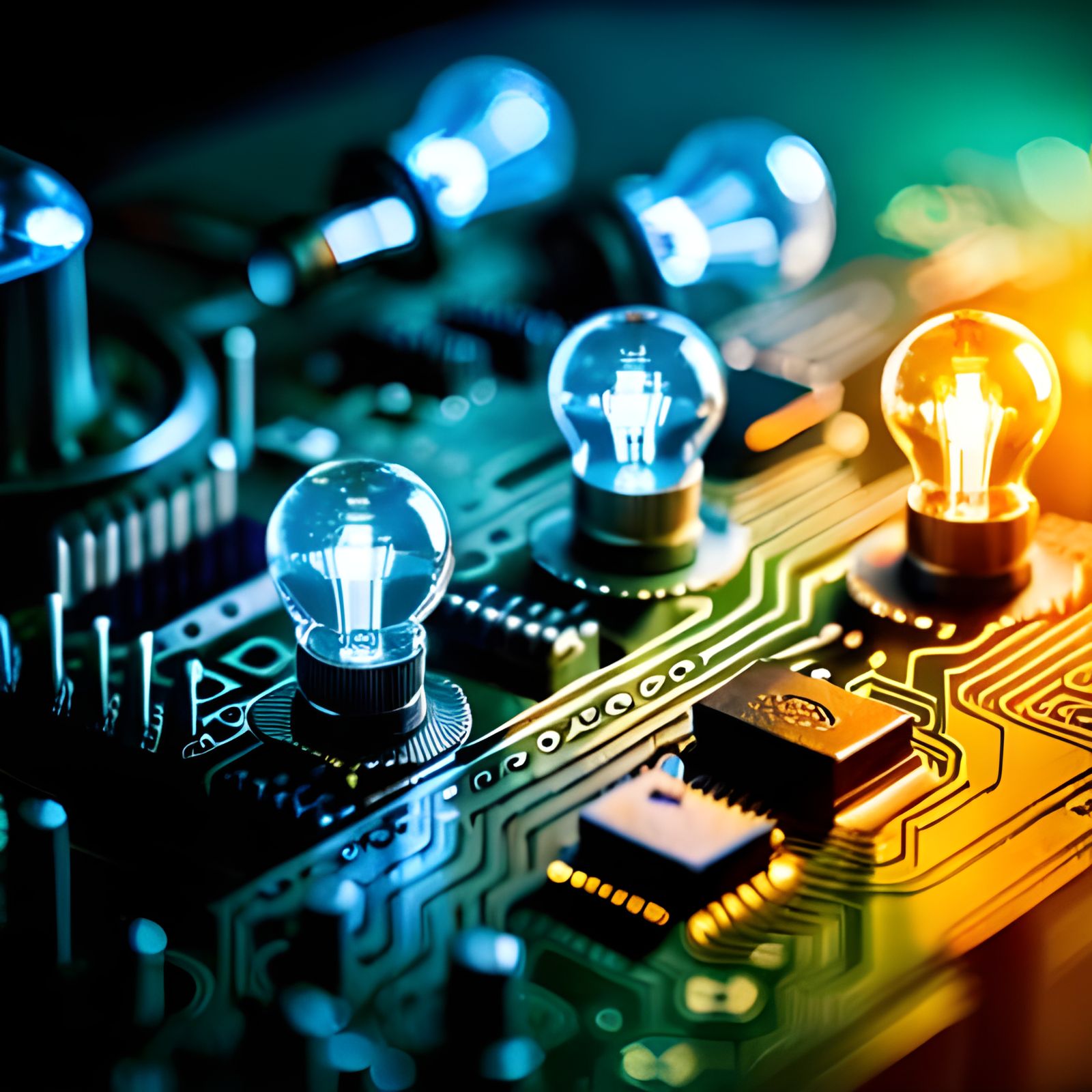 Lamp circuit board  by @Inquisitorgray