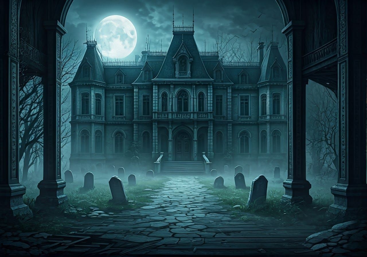 Haunted Mansion Graveyard 