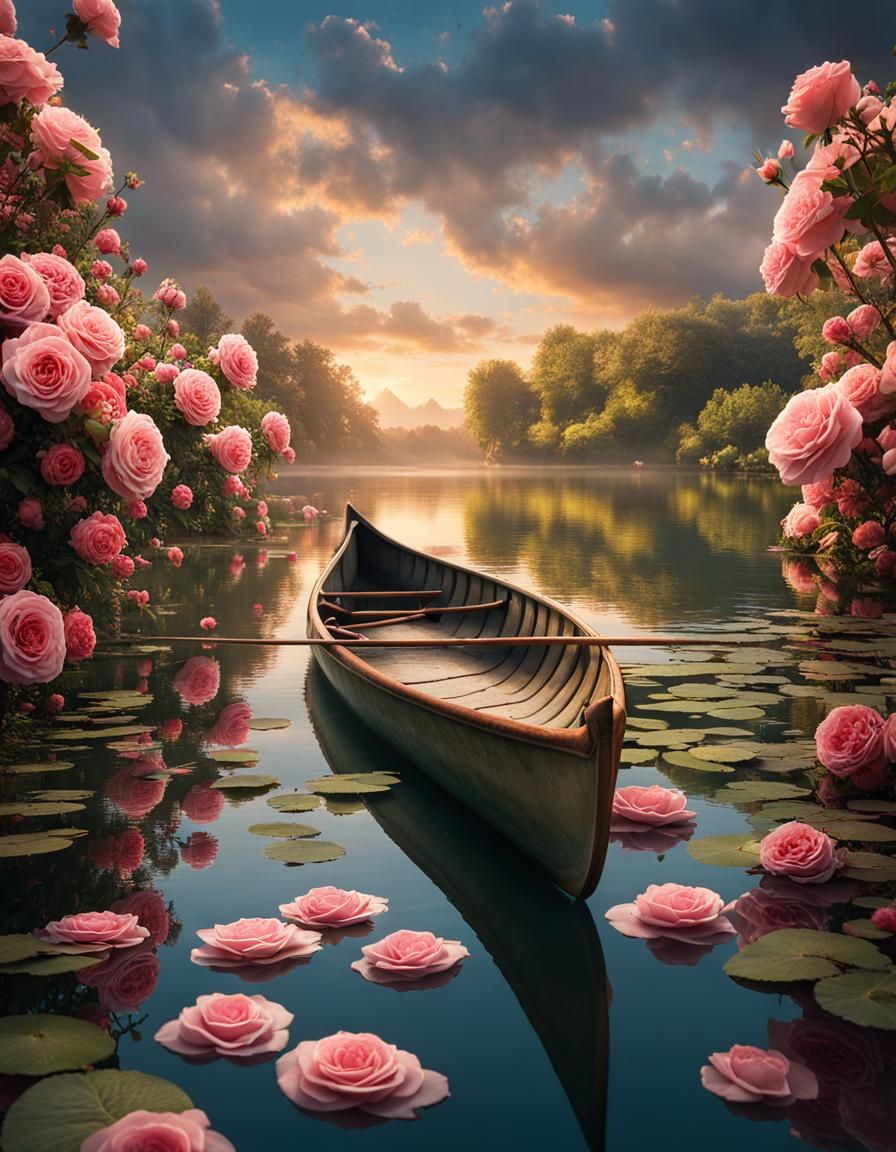 roses everywhere  by @lizardly 