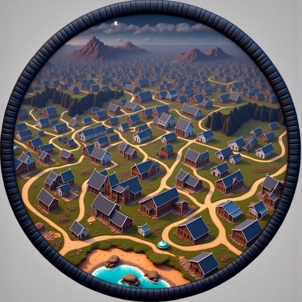  <lora:3D Mapper:1.0>