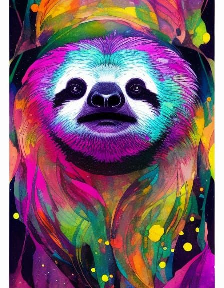 Neon Sloth
