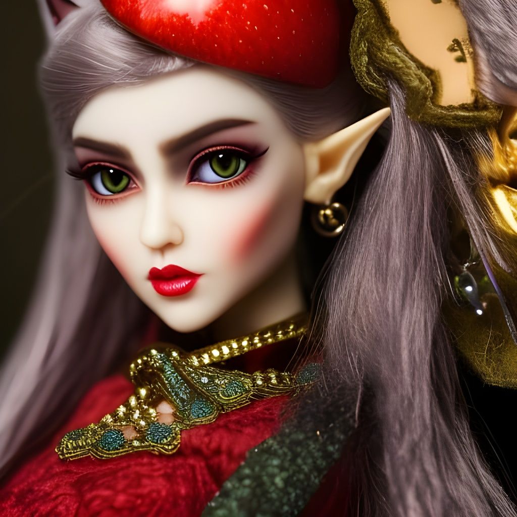 apple elf doll - AI Generated Artwork - NightCafe Creator