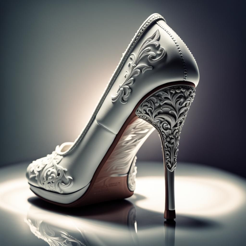 High heels shoes snowwhite would wear