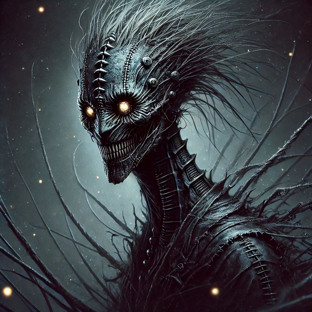 Haunting Figure from the Dark Realm | DALL-E 3 AI image prom...