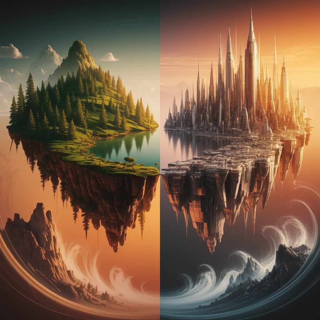 Twin Islands  by @Fluss