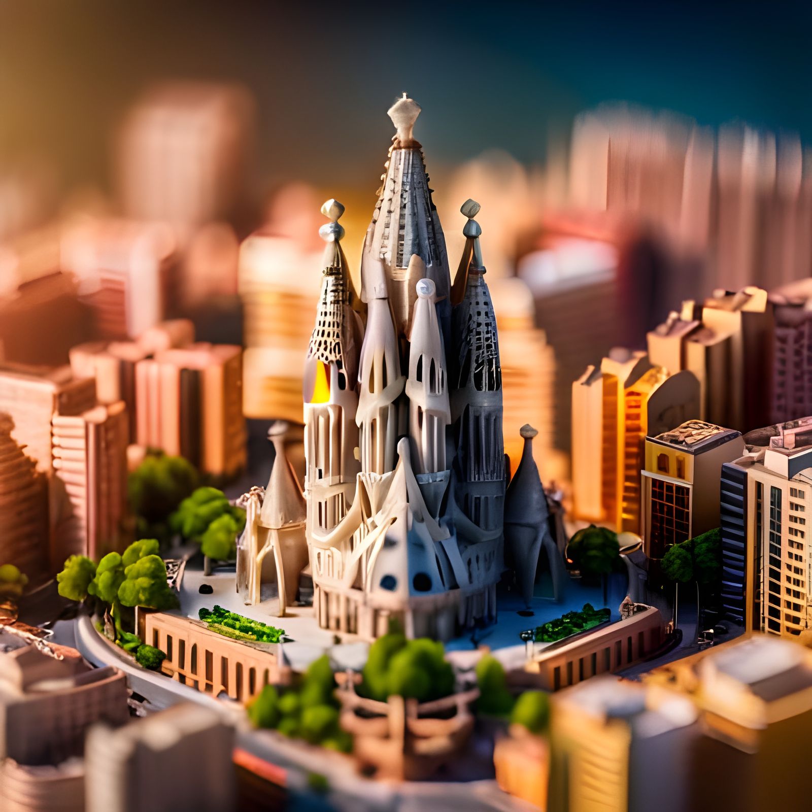 La Sagrada Familia  by @avionesplateados 