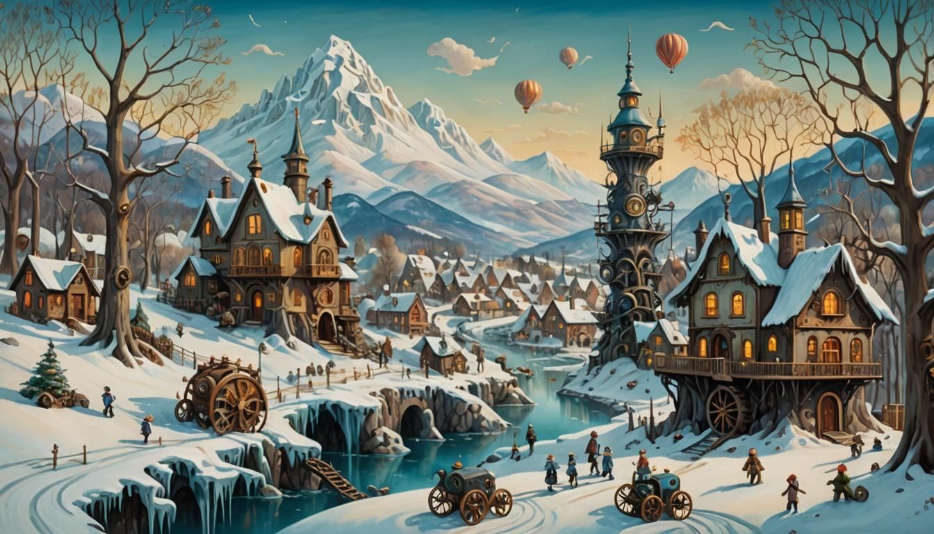 Winterland  by @Strigoi77