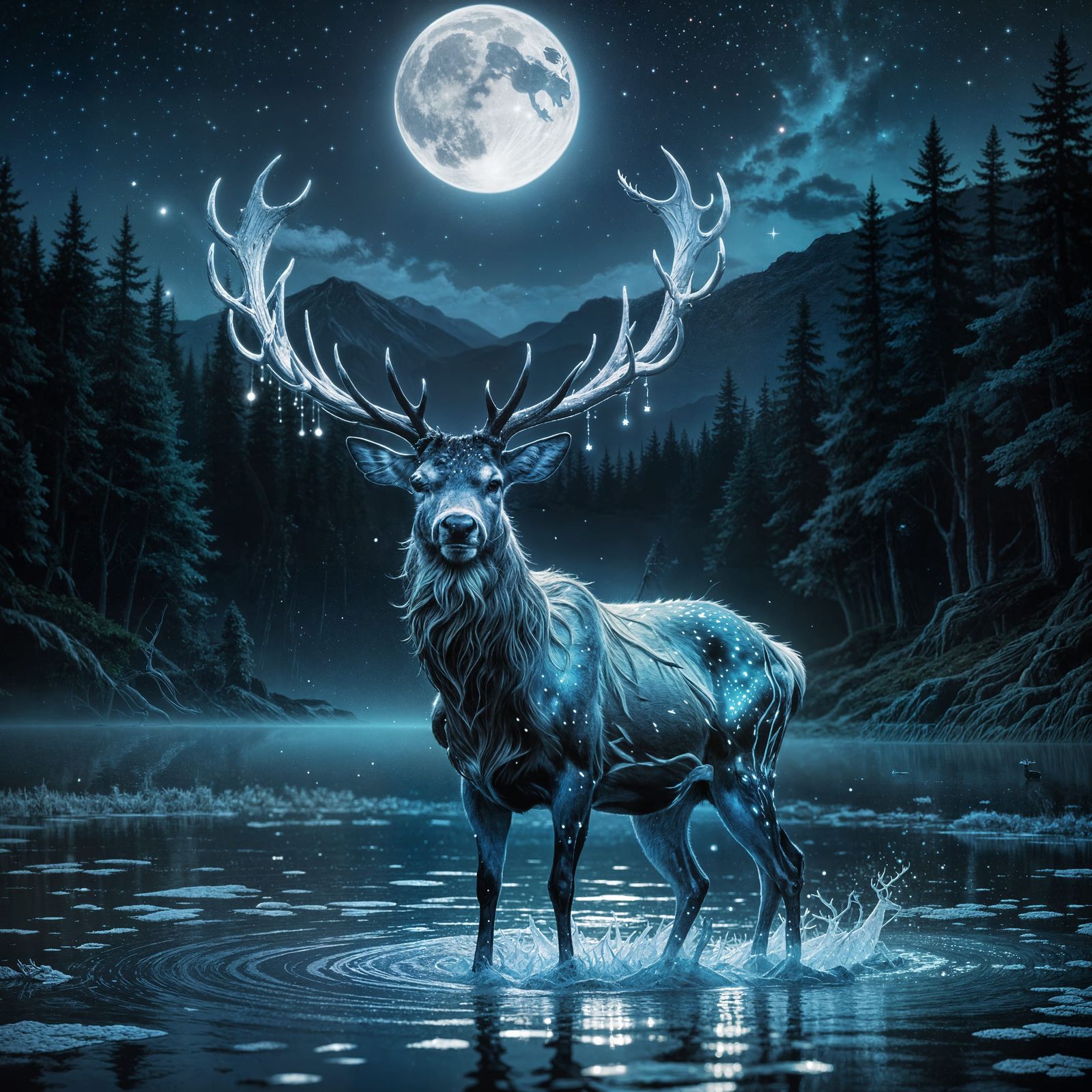 Mystical Deer  by @SS76