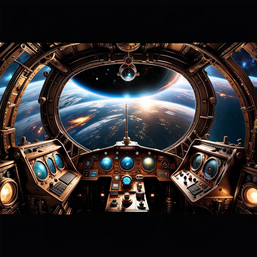 #cockpitview in space