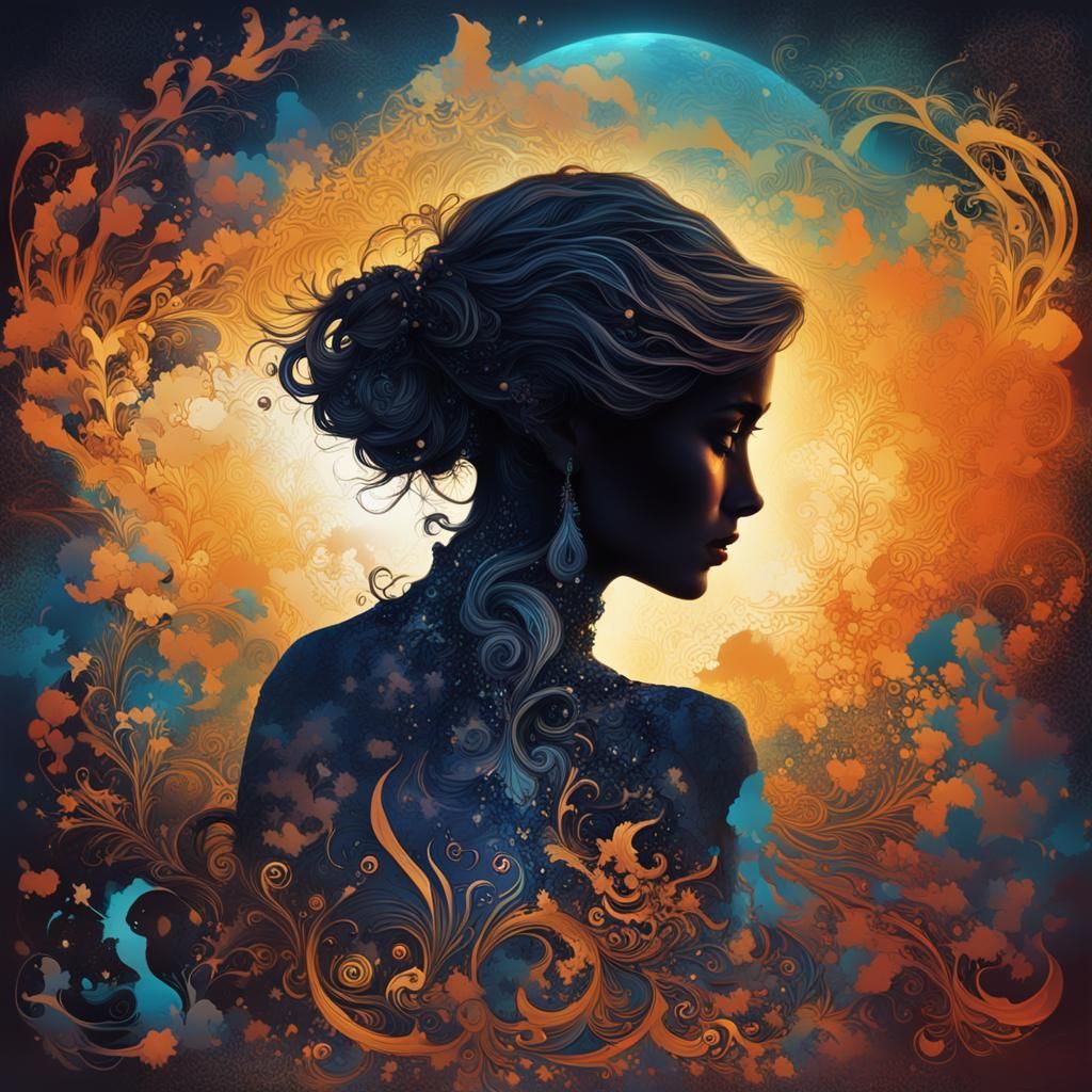 silhouette féminine