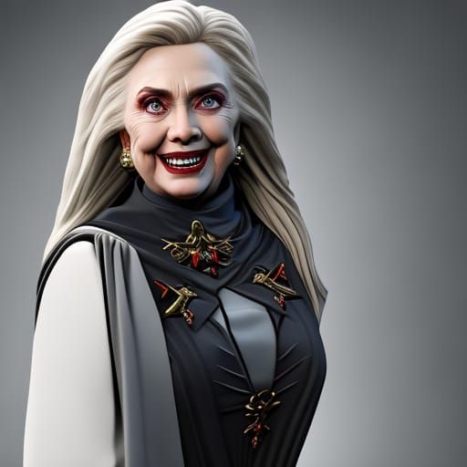 Hillary Clinton amused