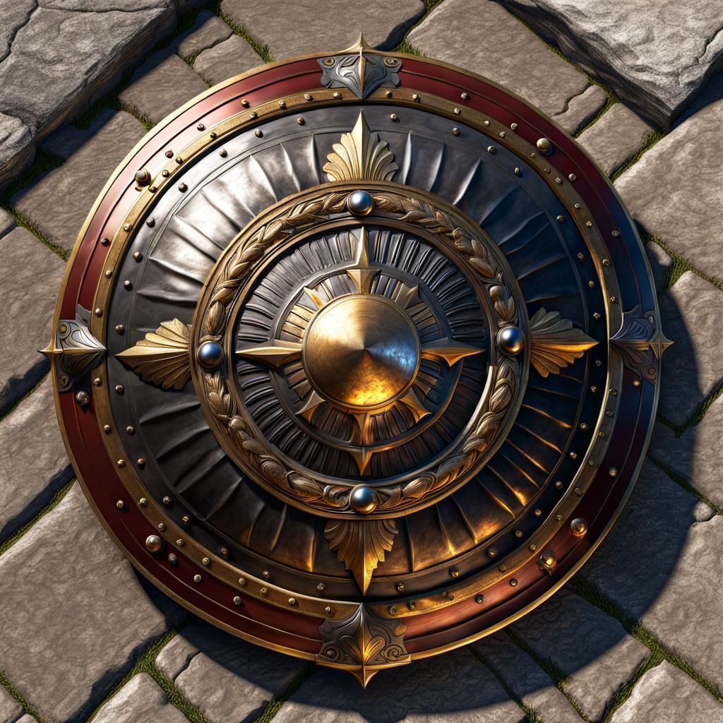 Roman Shield  by @Hyperborean
