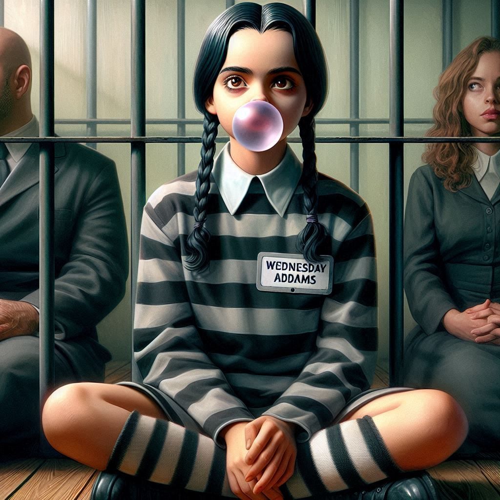 Wednesday Addams Bubblegum