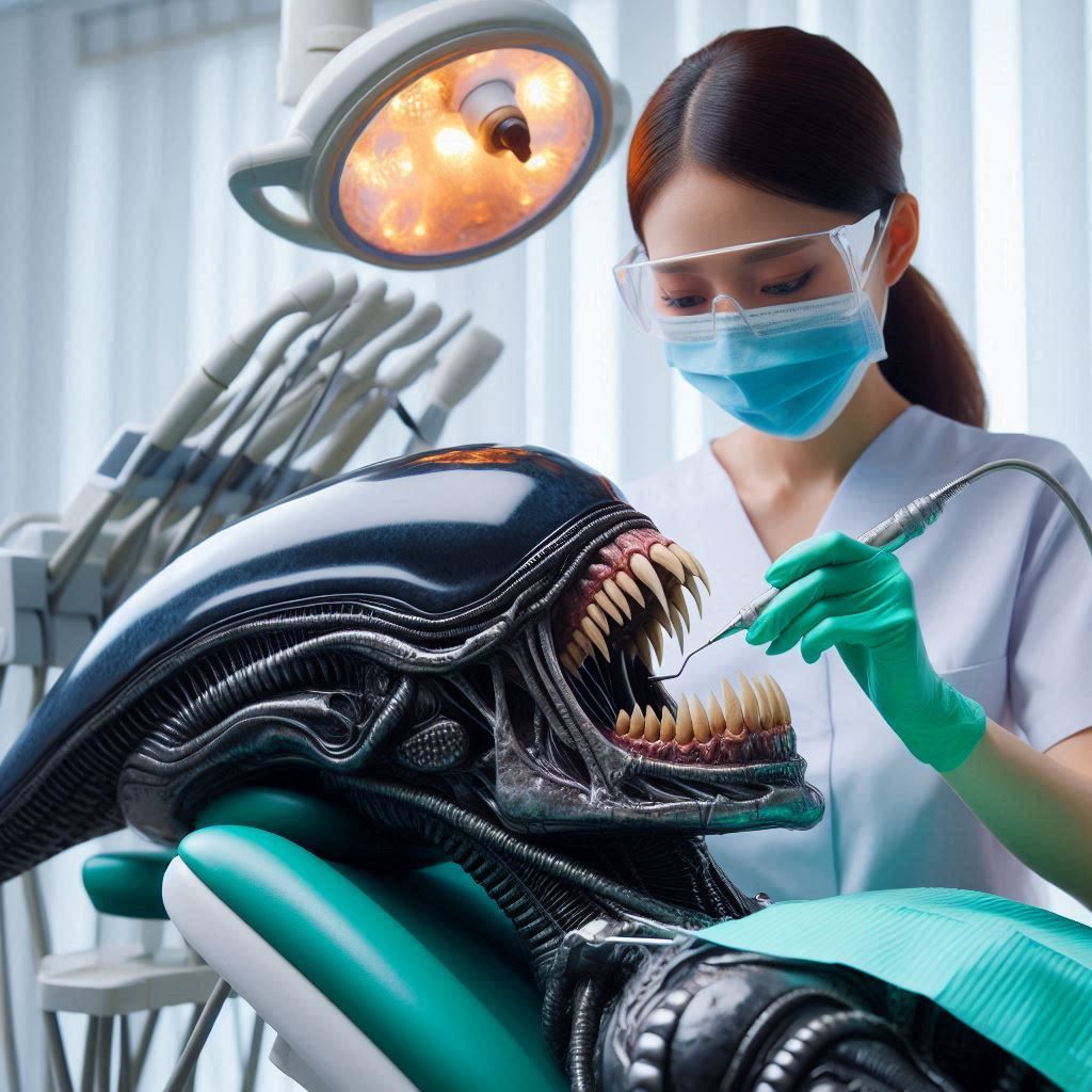 Xenomorph At the dentist