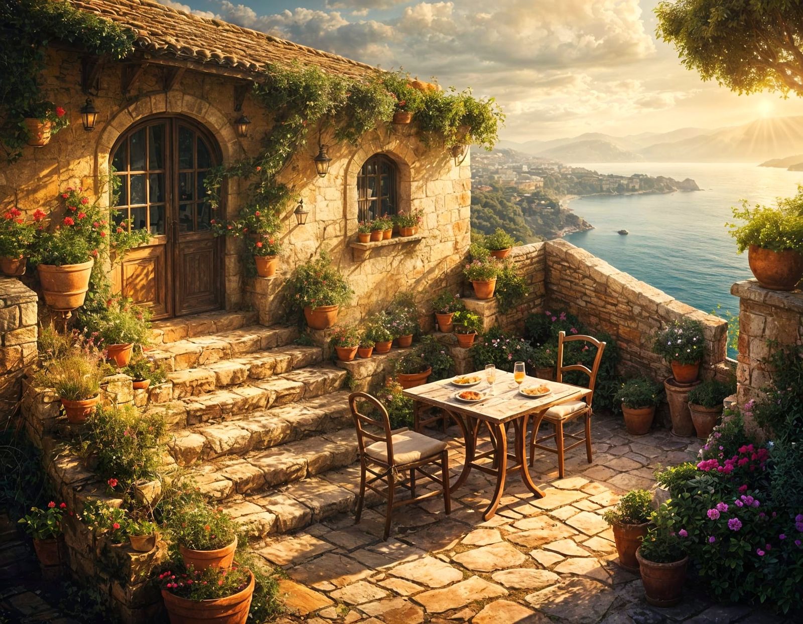 The Quiet Feast by the Edge