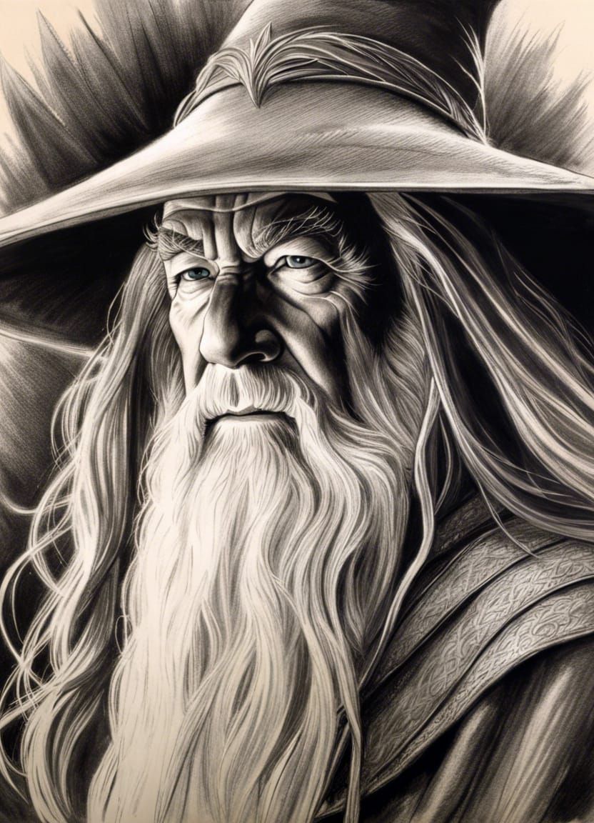 Gandalf  by @TomTraubert