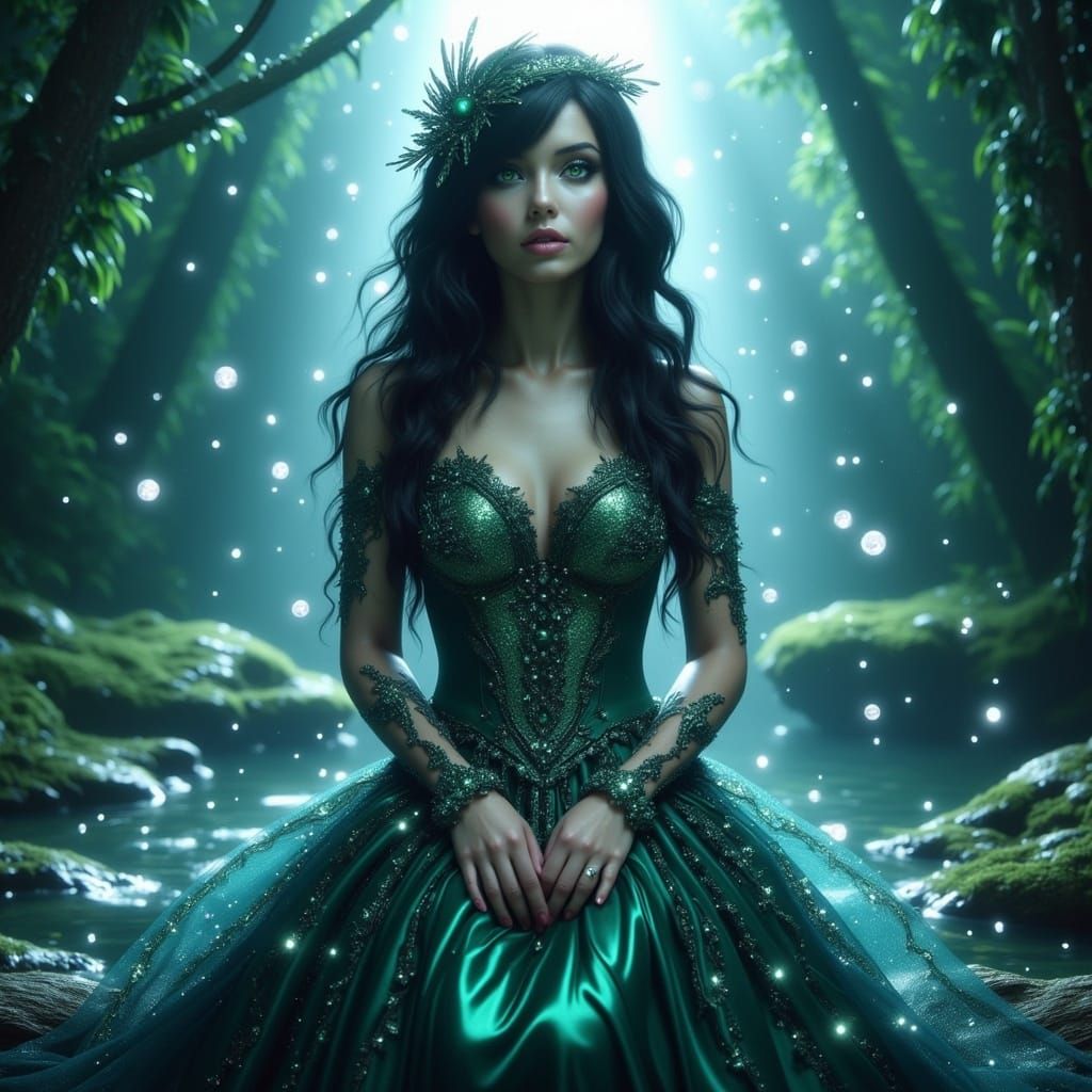 A Beautiful woman <lora:Overloaded Treasure:1.0> 