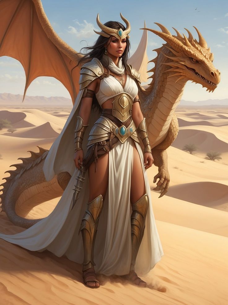 AFRICAN KING AND QUEEN WITH A LION