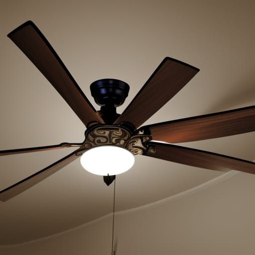 A ceiling fan