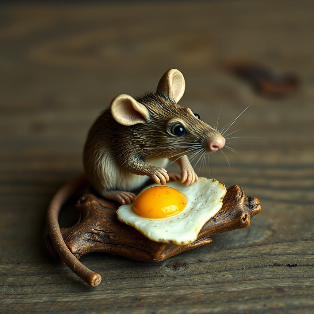 I found this today in a charity store for just $5. Apparently it was carved out of wood by an old lady waiting in a queue...