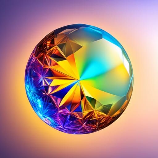 crystal bubble AI Generated Artwork NightCafe Creator