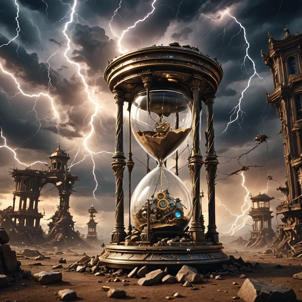 Apocalyptic Hourglass ____ #1  Inspired by Ralfonso